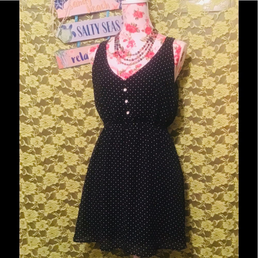 NWDT POLKA DOT MINI DRESS